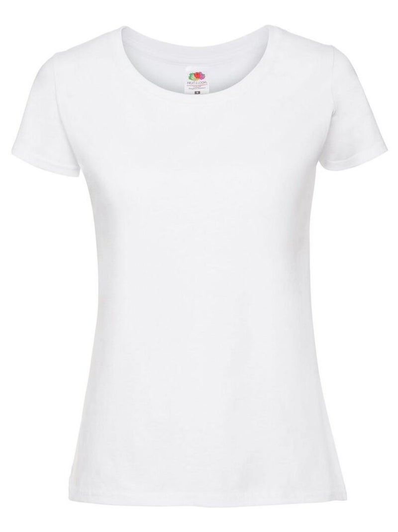 FruÇa of the Loom - T-shirt ICONIC PREMIUM Blanc - Kiabi