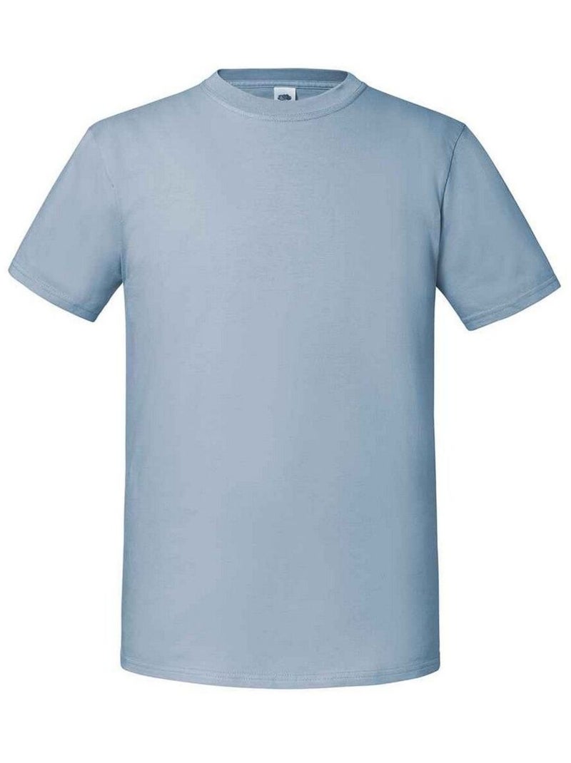 FruÇa of the Loom - T-shirt ICONIC PREMIUM Bleu clair - Kiabi