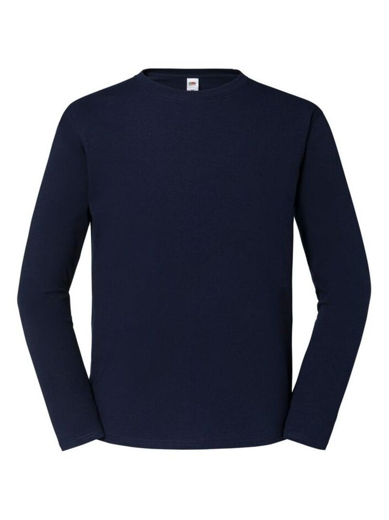 FruÇa of the Loom - T-shirt ICONIC PREMIUM Bleu nuit - Kiabi
