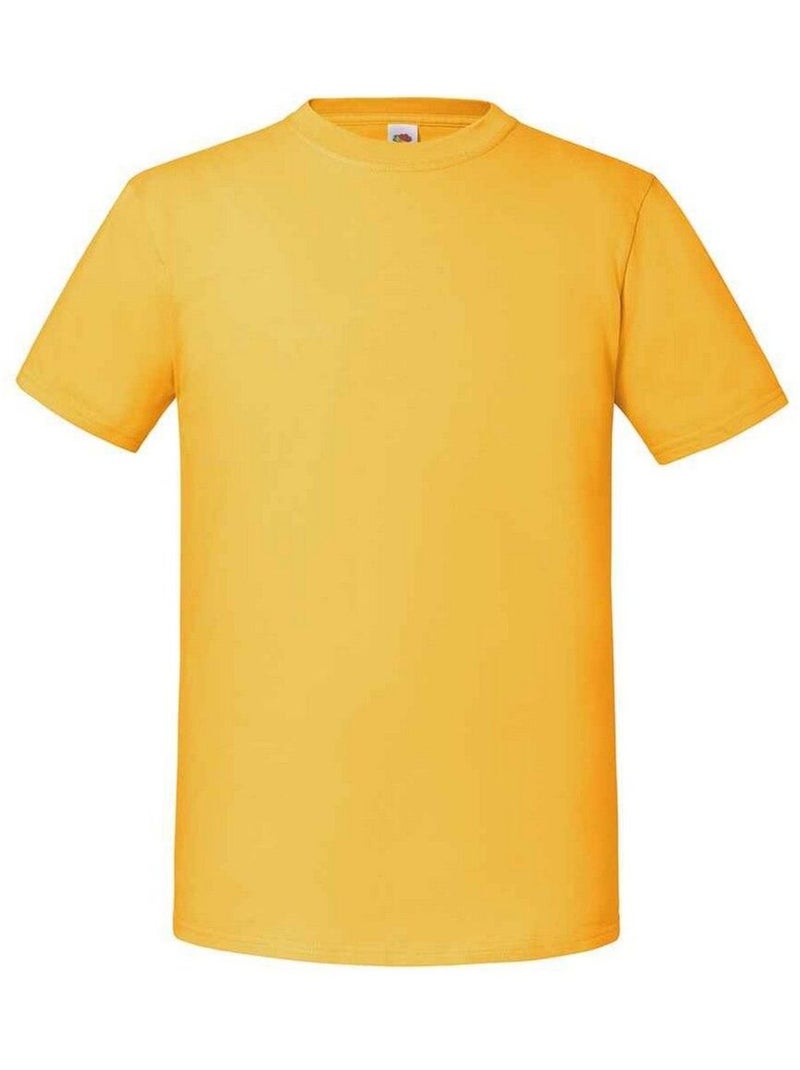 FruÇa of the Loom - T-shirt ICONIC PREMIUM Jaune - Kiabi