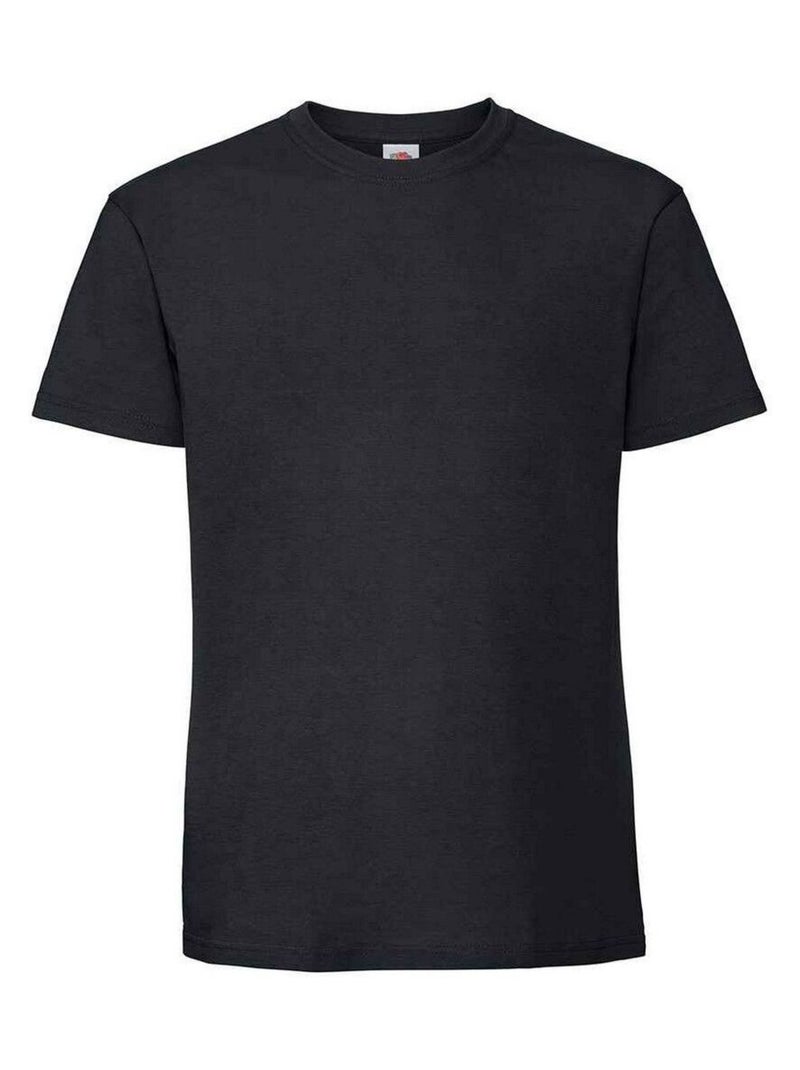 FruÇa of the Loom - T-shirt ICONIC PREMIUM Noir - Kiabi