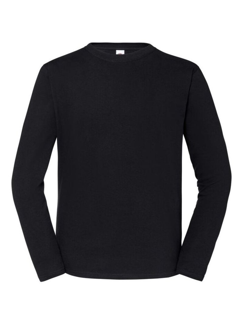 FruÇa of the Loom - T-shirt ICONIC PREMIUM Noir - Kiabi