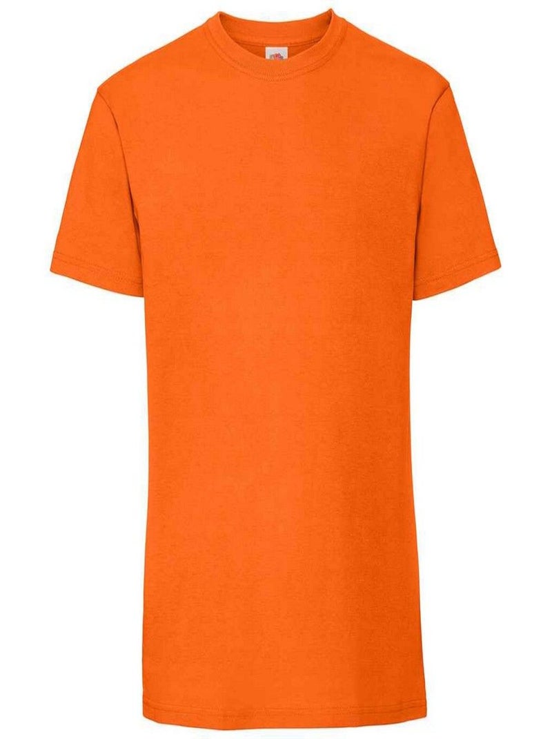 FruÇa of the Loom - T-shirt ICONIC PREMIUM Orange - Kiabi
