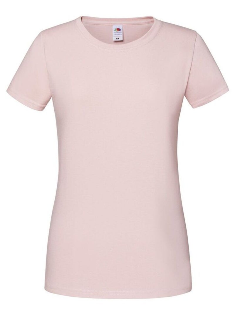 FruÇa of the Loom - T-shirt ICONIC PREMIUM Rose pâle - Kiabi