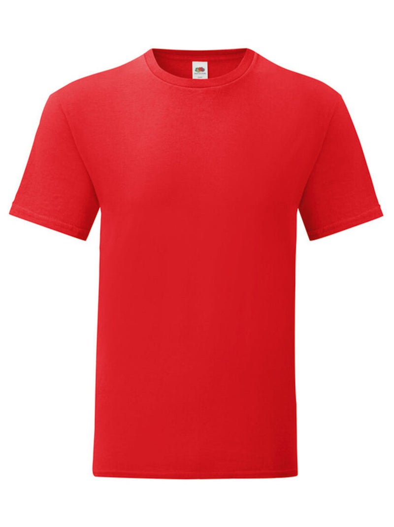 FruÇa of the Loom - T-shirt ICONIC Rouge - Kiabi