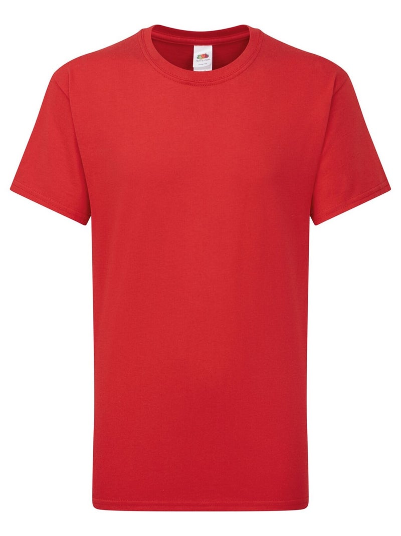 FruÇa of the Loom - T-shirt ICONIC Rouge - Kiabi