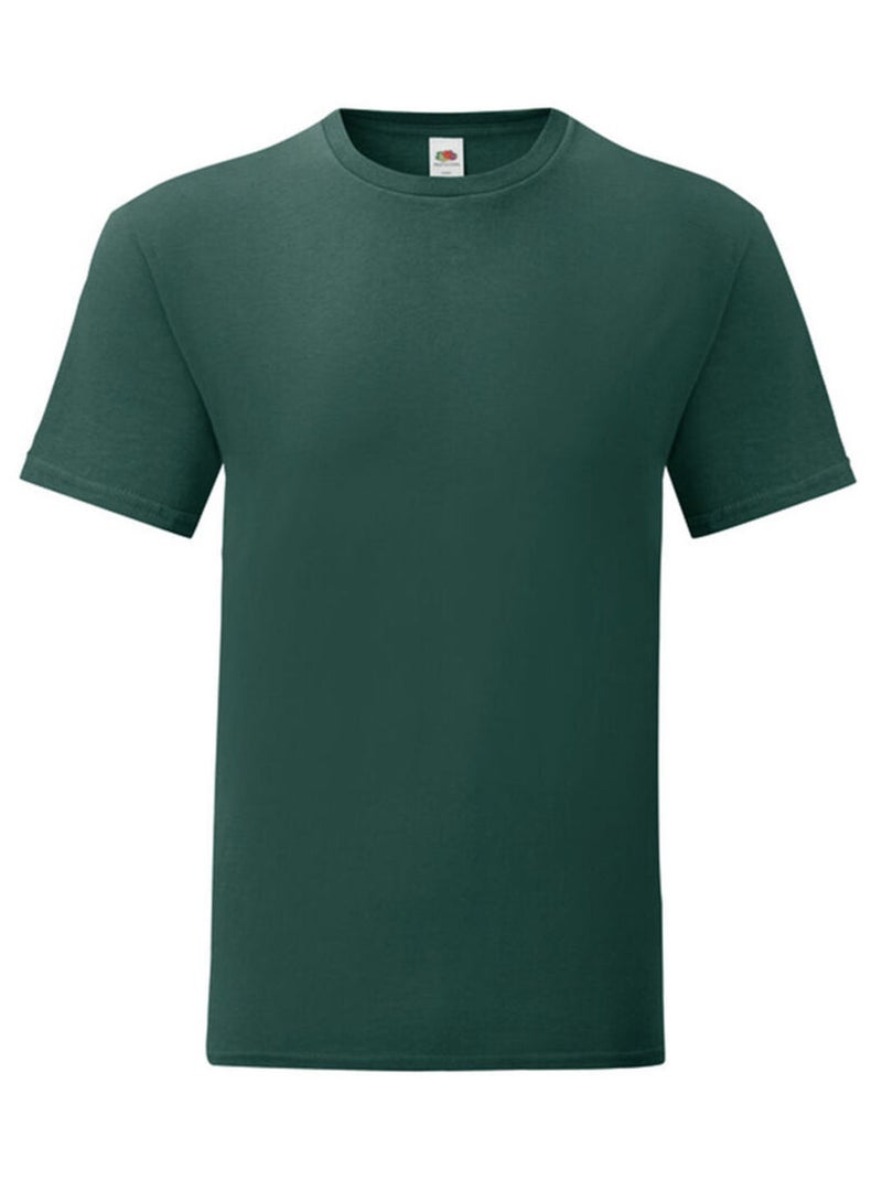 FruÇa of the Loom - T-shirt ICONIC Vert forêt - Kiabi