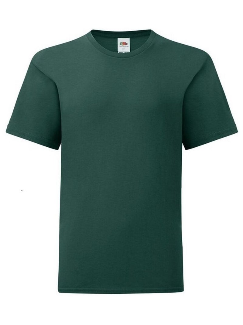 FruÇa of the Loom - T-shirt ICONIC Vert forêt - Kiabi