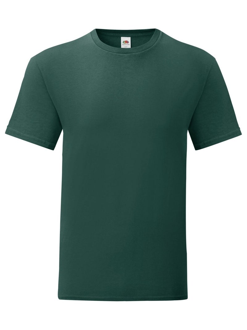 FruÇa of the Loom - T-shirt ICONIC Vert forêt - Kiabi