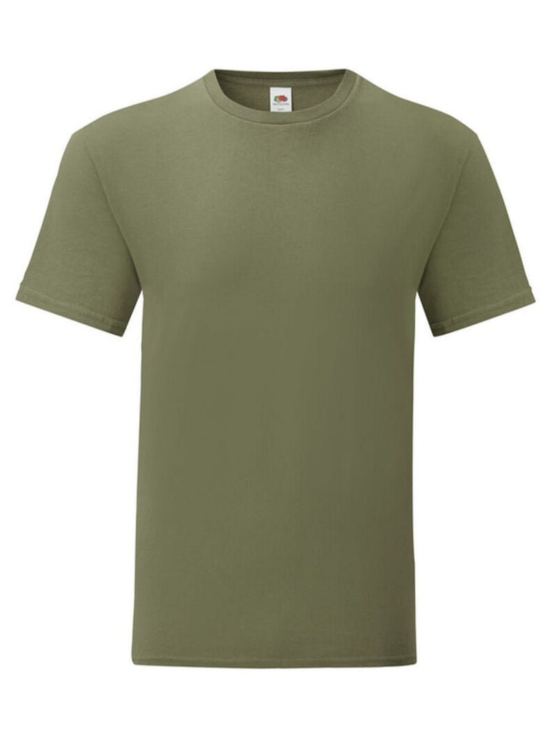 FruÇa of the Loom - T-shirt ICONIC Vert olive - Kiabi
