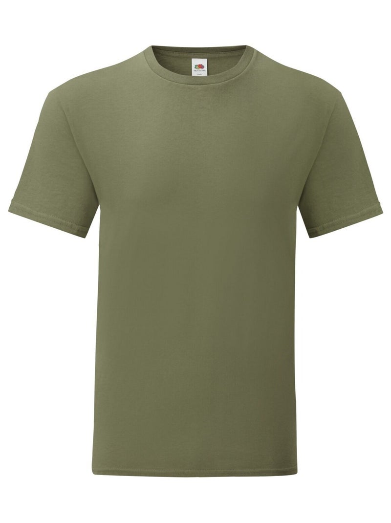 FruÇa of the Loom - T-shirt ICONIC Vert olive - Kiabi