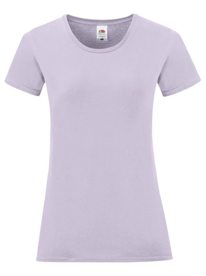 FruÇa of the Loom - T-shirt ICONIC Violet clair - Kiabi