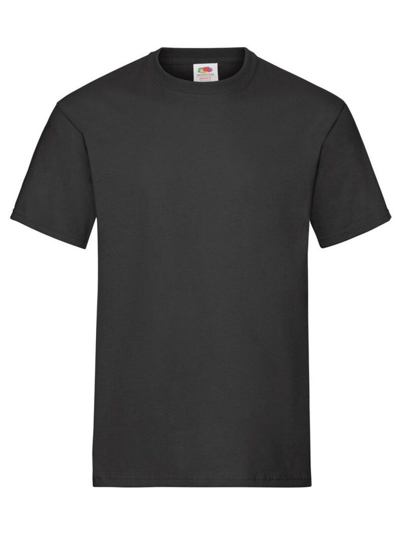 FruÇa of the Loom - T-shirt Noir - Kiabi