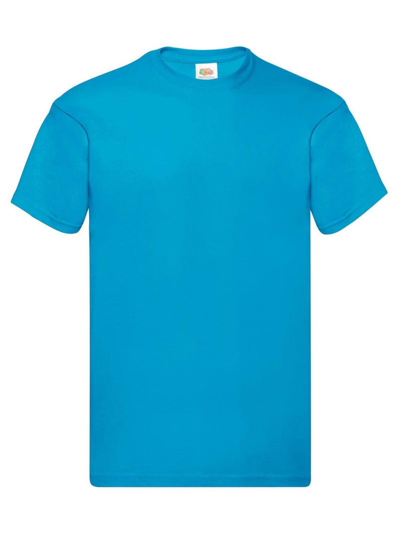FruÇa of the Loom - T-shirt ORIGINAL Bleu azur - Kiabi