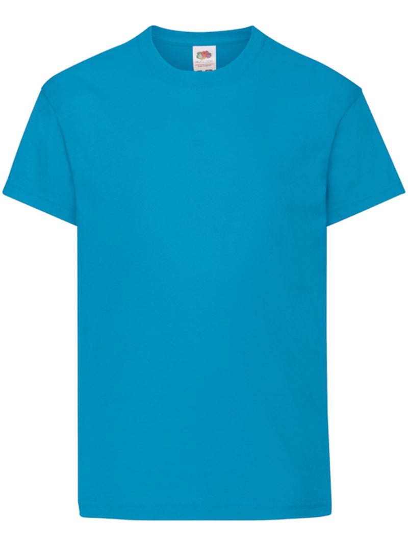 FruÇa of the Loom - T-shirt ORIGINAL Bleu azur - Kiabi