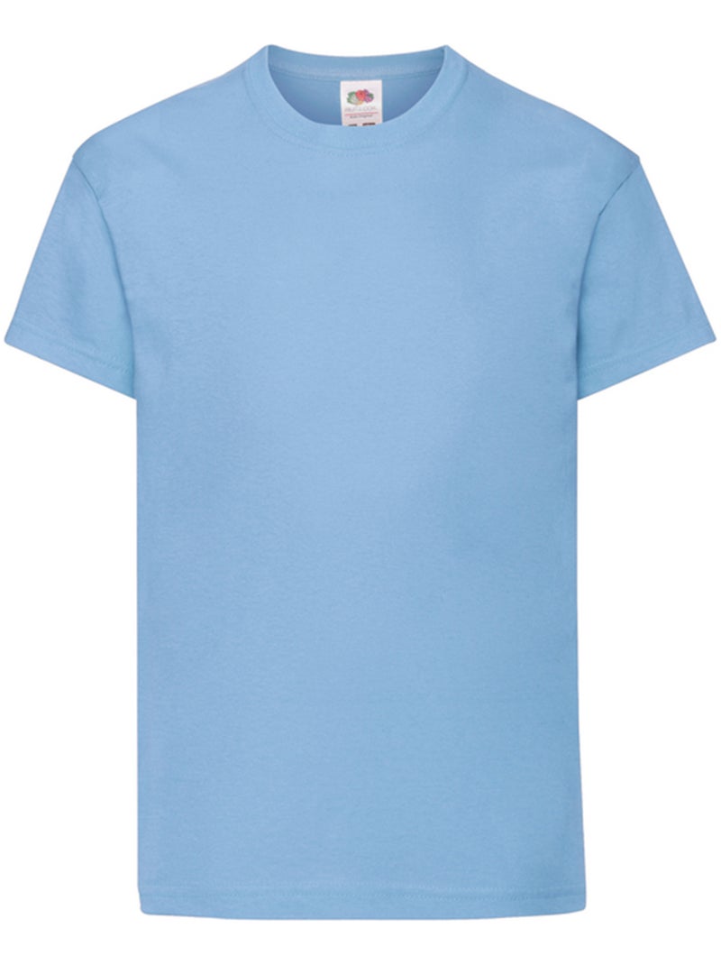 FruÇa of the Loom - T-shirt ORIGINAL Bleu ciel - Kiabi