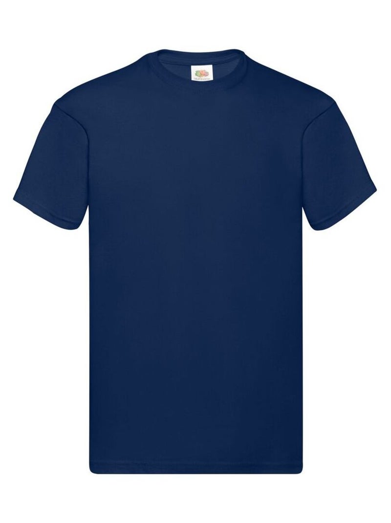 FruÇa of the Loom - T-shirt ORIGINAL Bleu marine - Kiabi