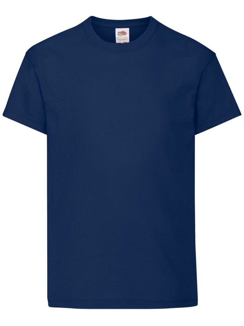 FruÇa of the Loom - T-shirt ORIGINAL Bleu marine - Kiabi