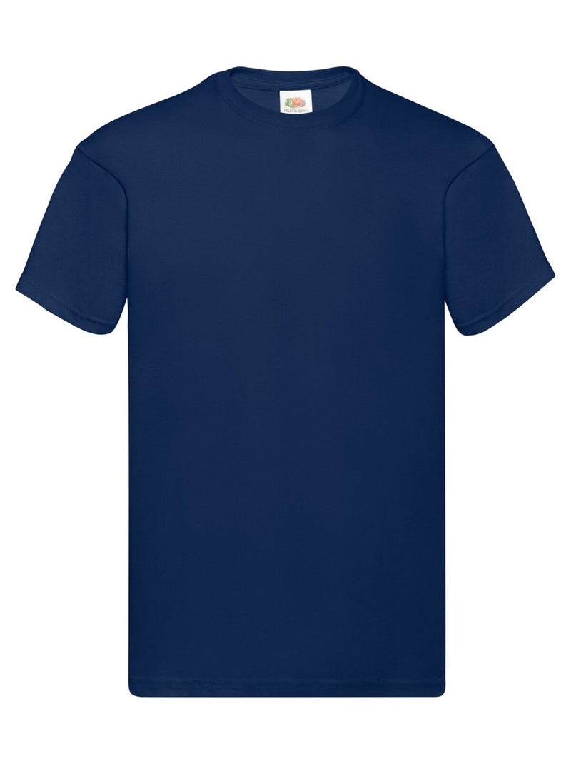 FruÇa of the Loom - T-shirt ORIGINAL Bleu marine - Kiabi
