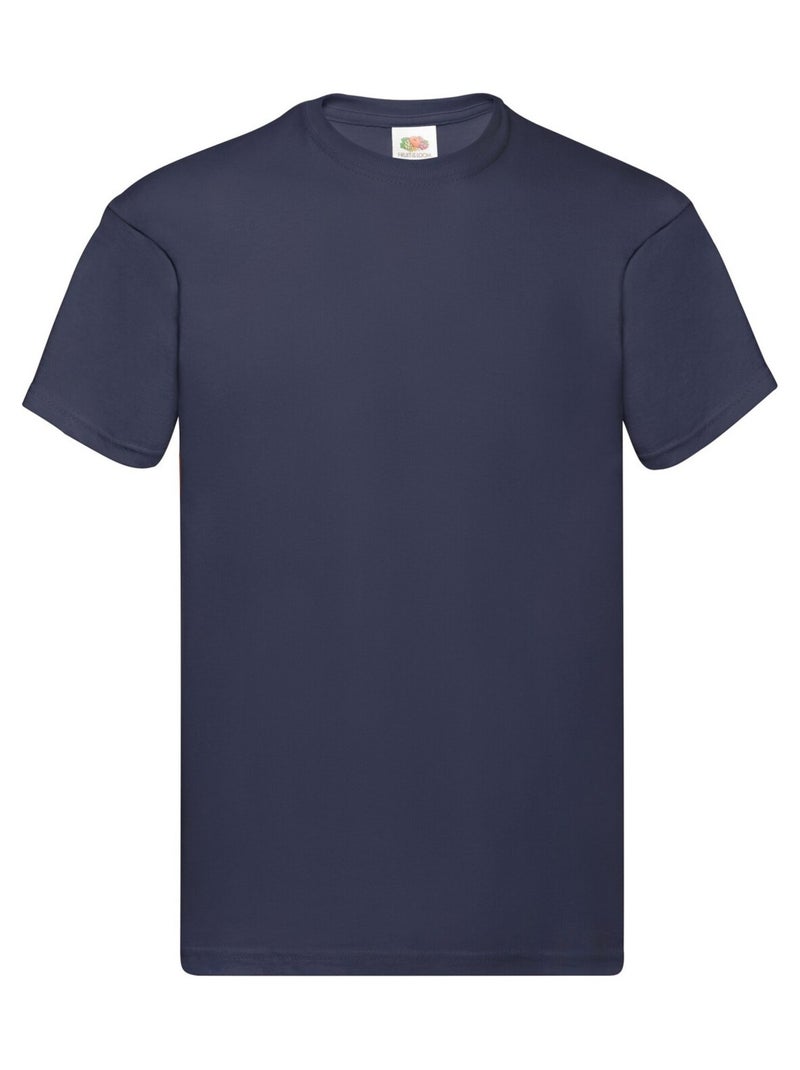 FruÇa of the Loom - T-shirt ORIGINAL Bleu nuit - Kiabi