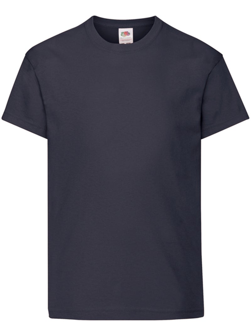 FruÇa of the Loom - T-shirt ORIGINAL Bleu nuit - Kiabi