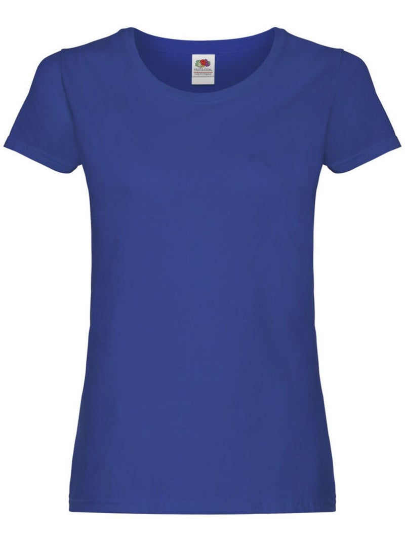 FruÇa of the Loom - T-shirt ORIGINAL Bleu roi - Kiabi
