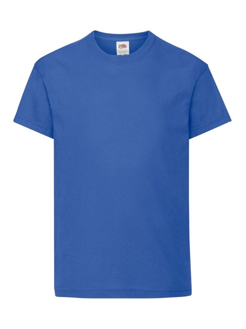 FruÇa of the Loom - T-shirt ORIGINAL Bleu roi - Kiabi
