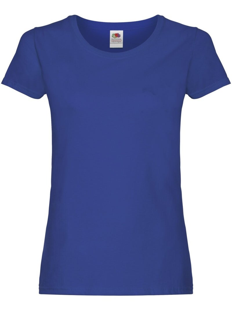FruÇa of the Loom - T-shirt ORIGINAL Bleu roi - Kiabi