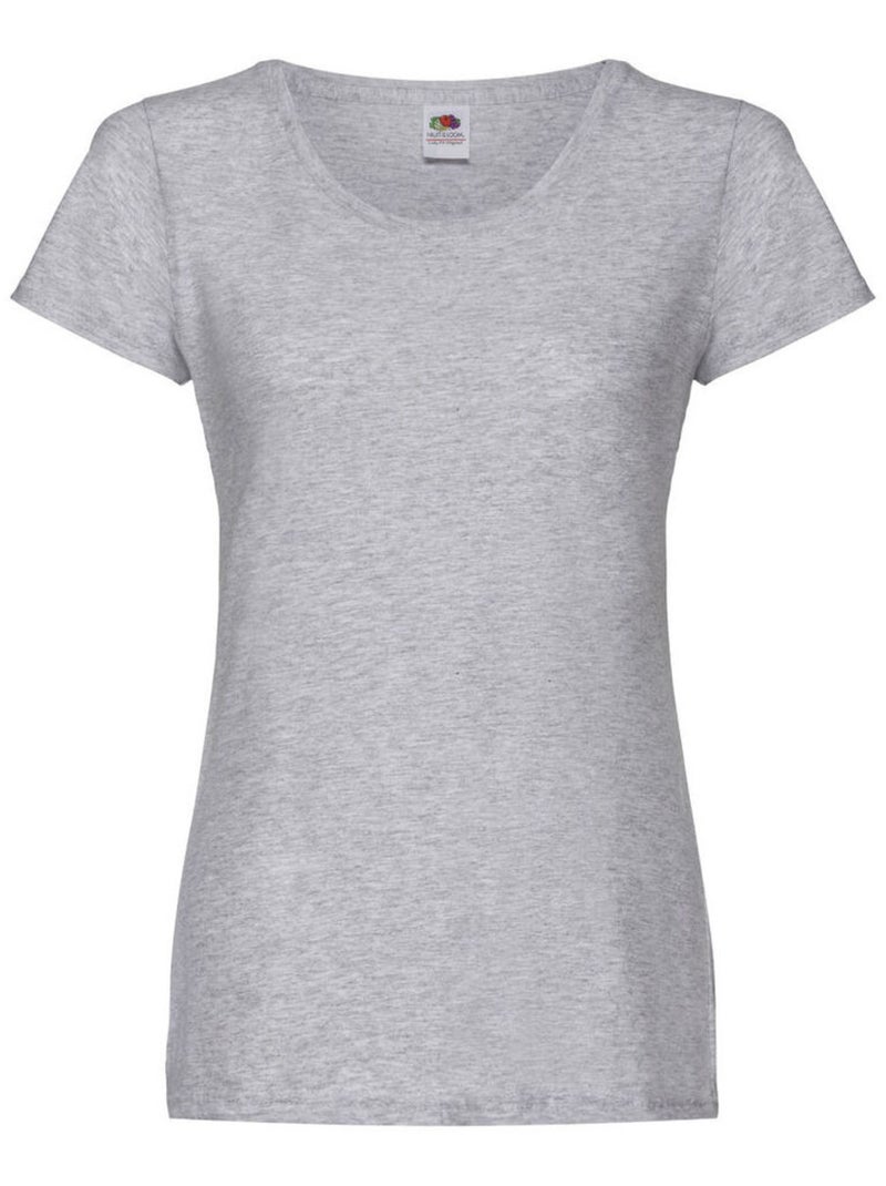 FruÇa of the Loom - T-shirt ORIGINAL Gris chiné - Kiabi