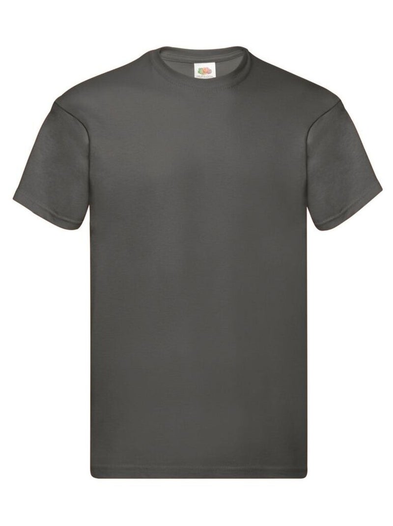 FruÇa of the Loom - T-shirt ORIGINAL Gris foncé - Kiabi