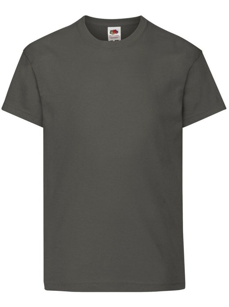 FruÇa of the Loom - T-shirt ORIGINAL Gris foncé - Kiabi