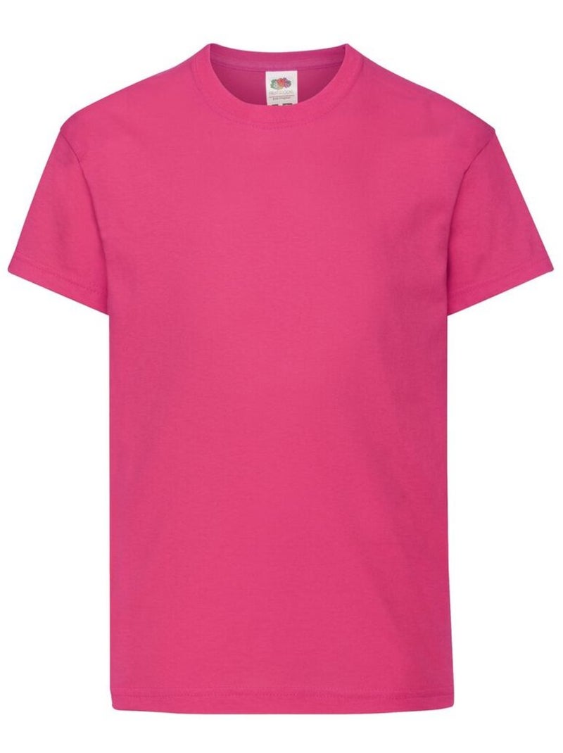 FruÇa of the Loom - T-shirt ORIGINAL Rose fushia - Kiabi