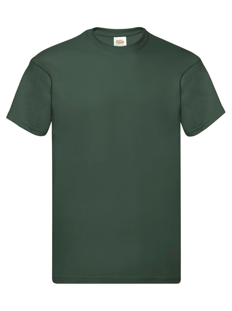 FruÇa of the Loom - T-shirt ORIGINAL Vert bouteille - Kiabi