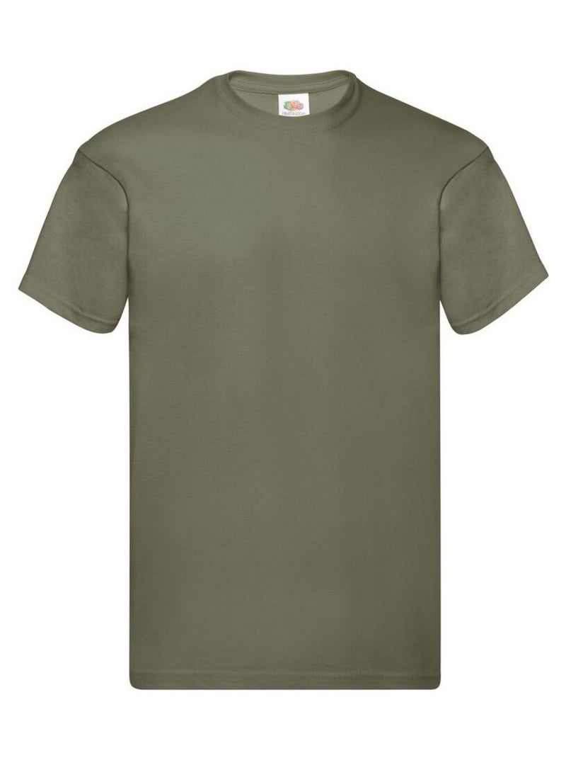 FruÇa of the Loom - T-shirt ORIGINAL Vert olive - Kiabi