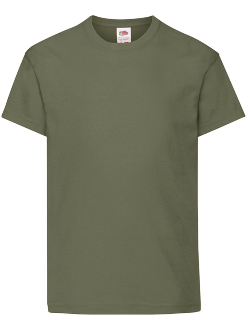 FruÇa of the Loom - T-shirt ORIGINAL Vert olive - Kiabi