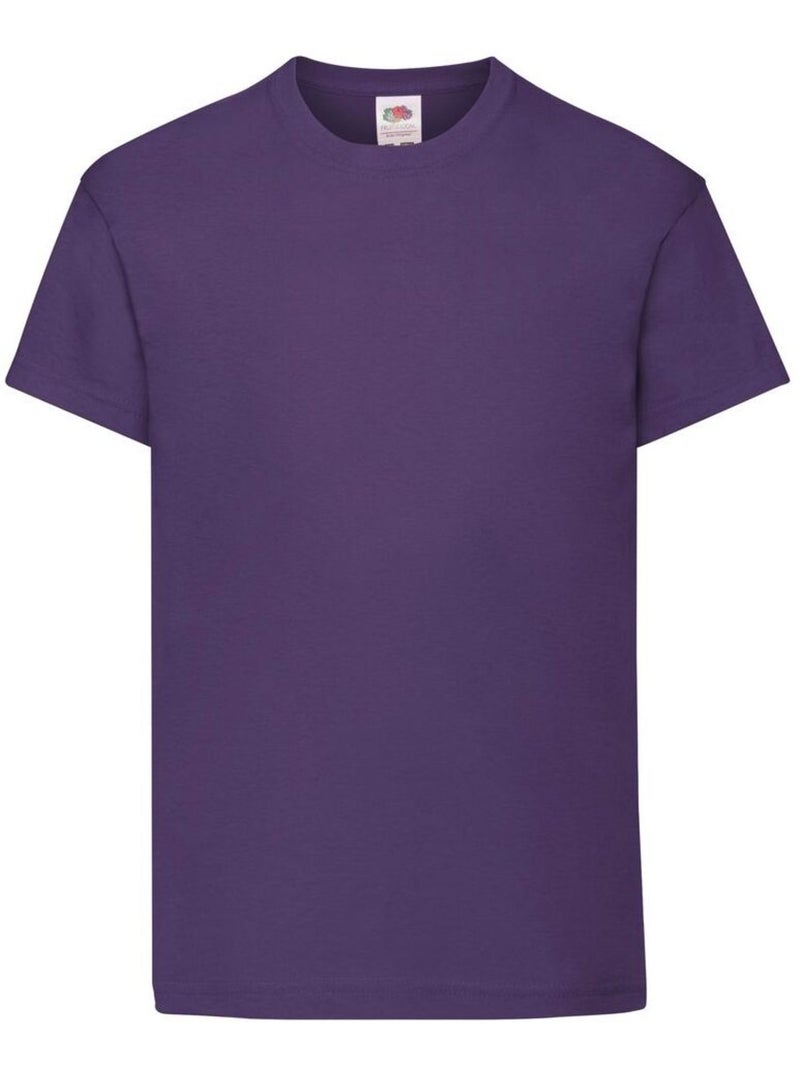 FruÇa of the Loom - T-shirt ORIGINAL Violet - Kiabi