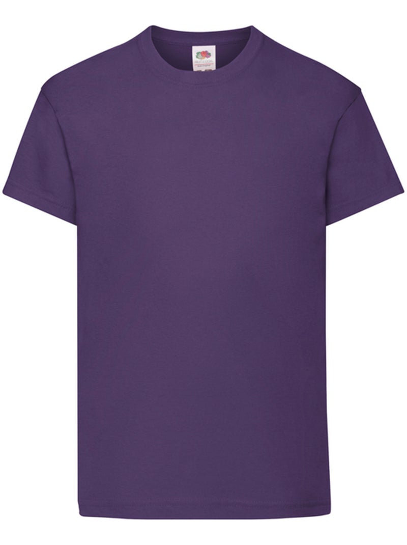 FruÇa of the Loom - T-shirt ORIGINAL Violet - Kiabi