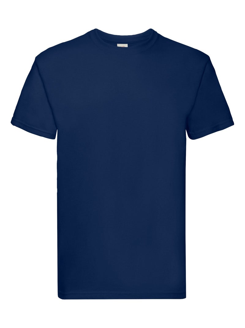 FruÇa of the Loom - T-shirt SLà-HautER PREMIUM Bleu marine - Kiabi
