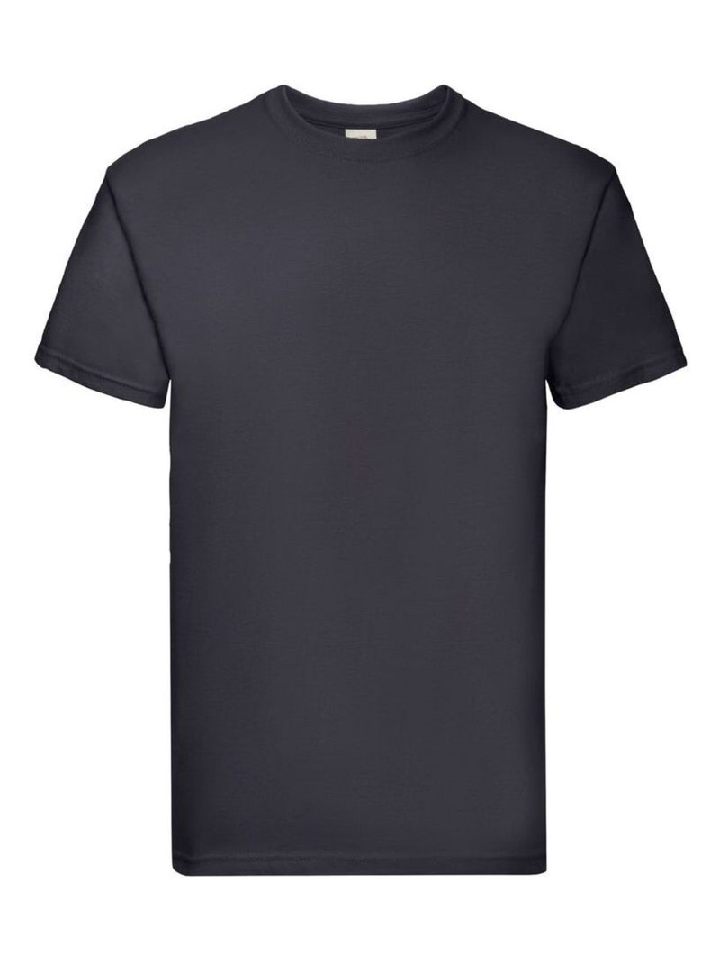 FruÇa of the Loom - T-shirt SLà-HautER PREMIUM Bleu nuit - Kiabi