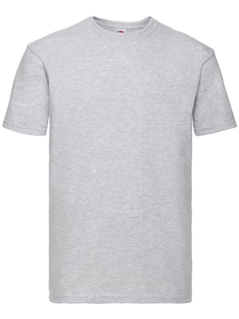 FruÇa of the Loom - T-shirt SLà-HautER PREMIUM Gris chiné - Kiabi
