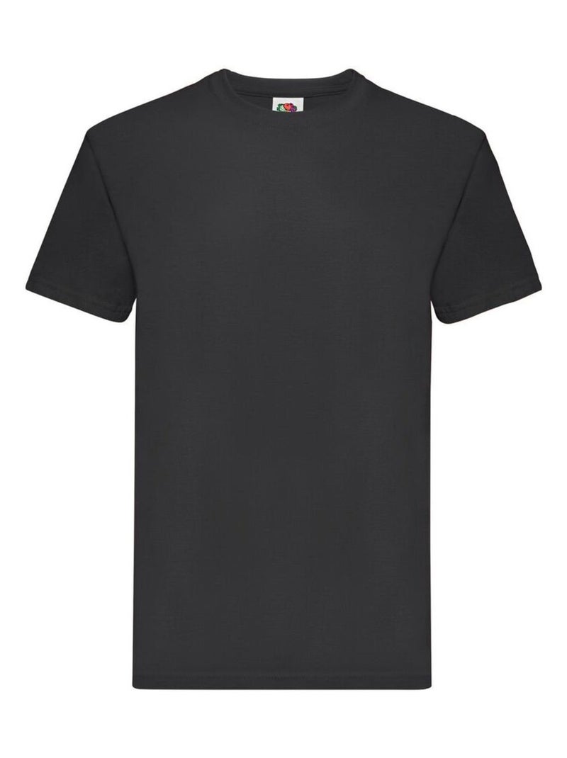FruÇa of the Loom - T-shirt SLà-HautER PREMIUM Noir - Kiabi