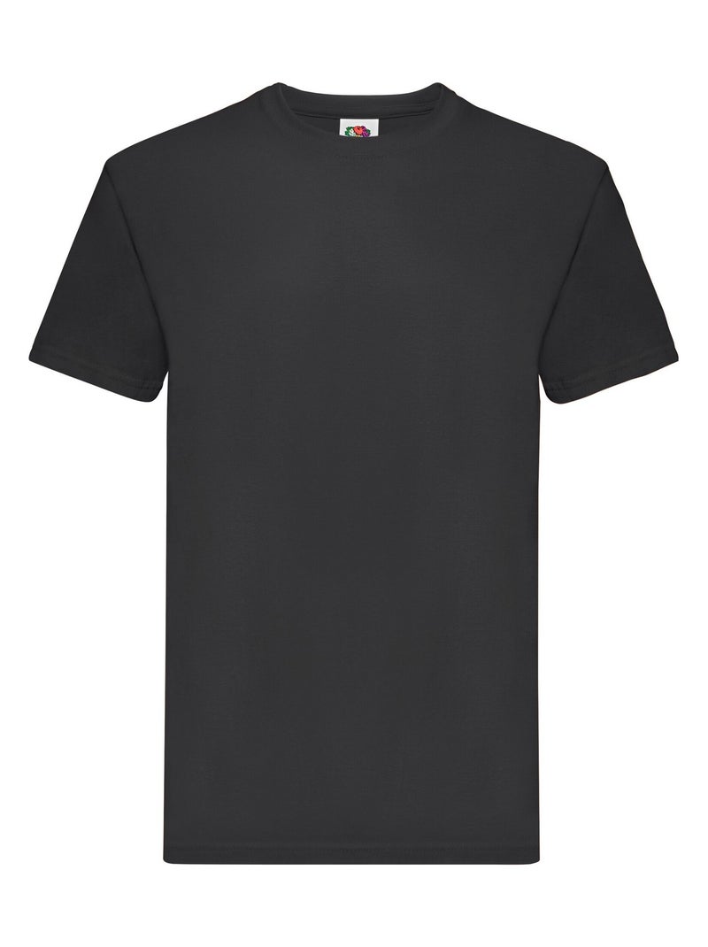 FruÇa of the Loom - T-shirt SLà-HautER PREMIUM Noir - Kiabi