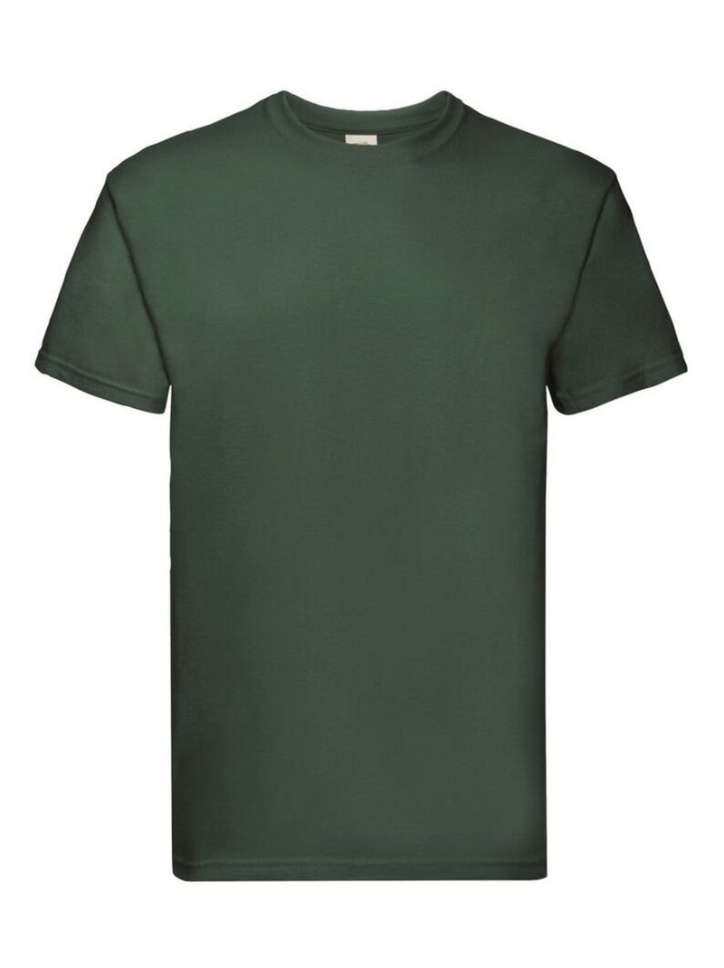 FruÇa of the Loom - T-shirt SLà-HautER PREMIUM Vert bouteille - Kiabi