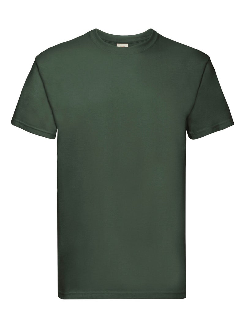 FruÇa of the Loom - T-shirt SLà-HautER PREMIUM Vert bouteille - Kiabi