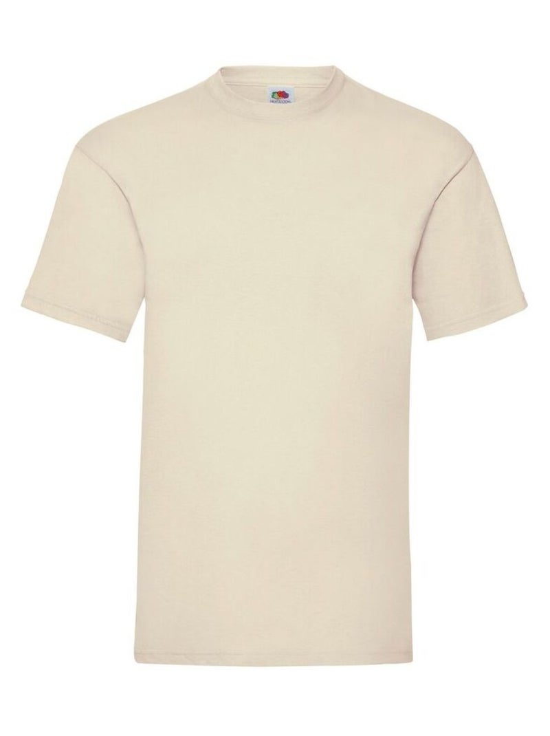 FruÇa of the Loom - T-shirt VALUEWEIGHT Blanc cassé - Kiabi