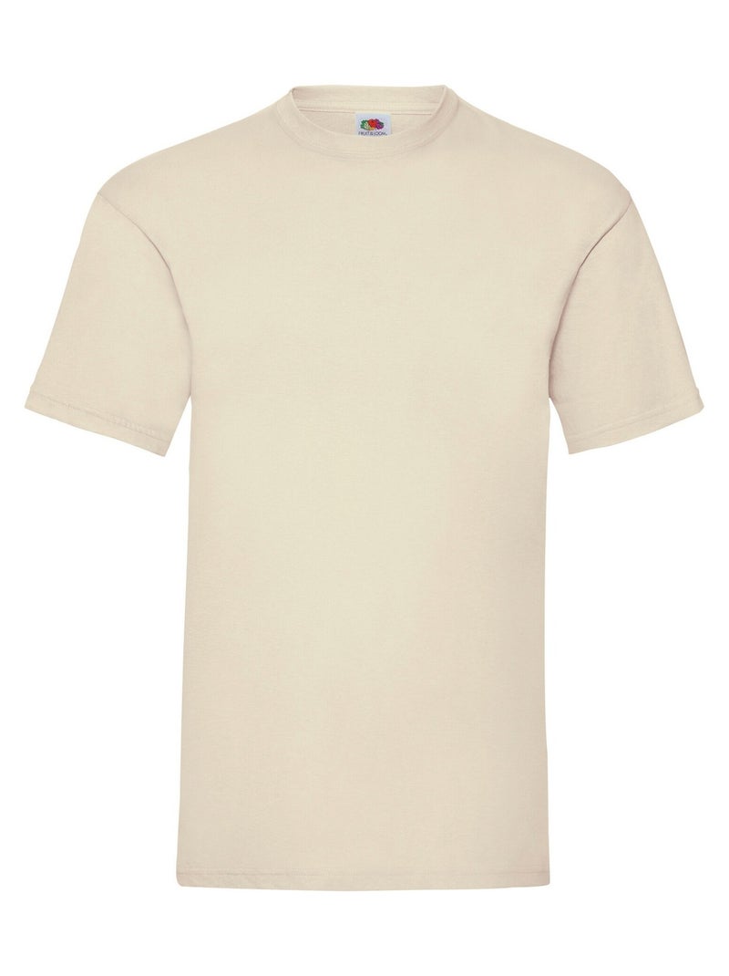 FruÇa of the Loom - T-shirt VALUEWEIGHT Blanc cassé - Kiabi