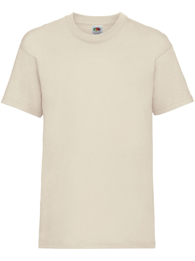 FruÇa of the Loom - T-shirt VALUEWEIGHT Blanc cassé - Kiabi