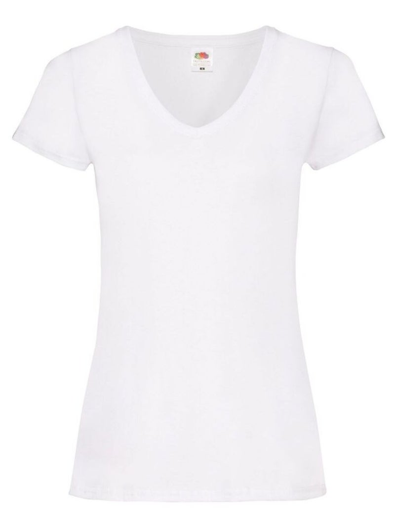 FruÇa of the Loom - T-shirt VALUEWEIGHT Blanc - Kiabi