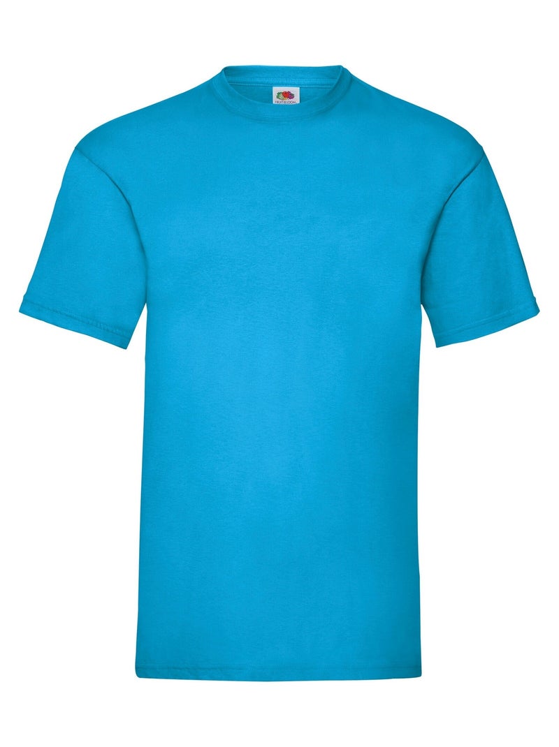 FruÇa of the Loom - T-shirt VALUEWEIGHT Bleu azur - Kiabi