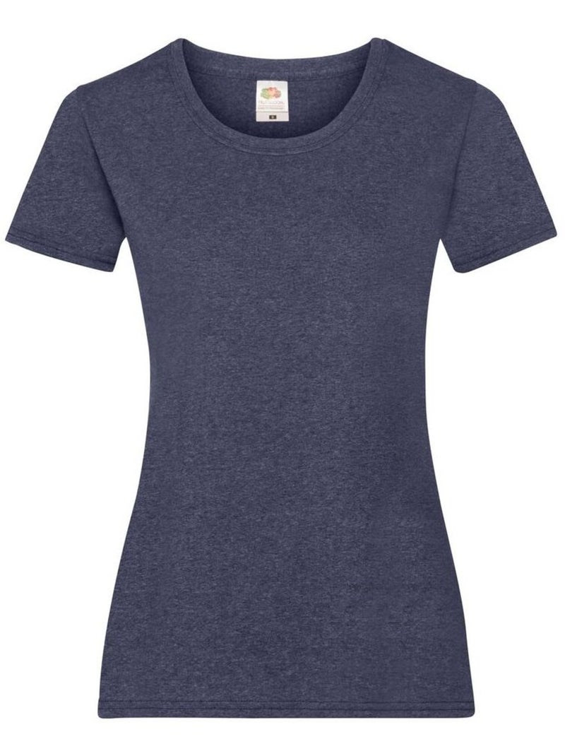 FruÇa of the Loom - T-shirt VALUEWEIGHT Bleu - Kiabi
